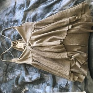 High-Low Ribbed Tank